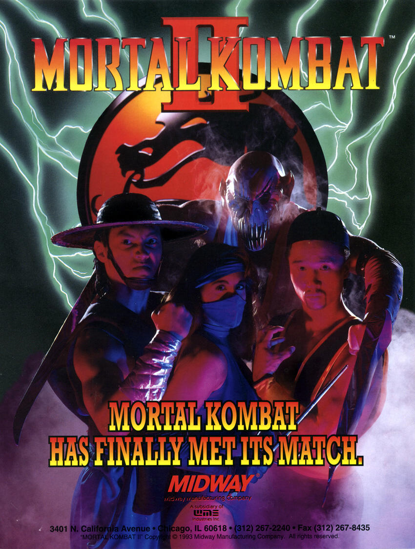 SFC 真人快打2 Mortal Kombat II